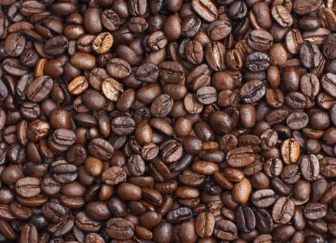 Coffee texture. Coffee background. Stock Photos