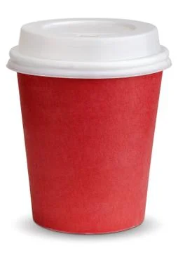 Coffee in thermo cup Stock Photos