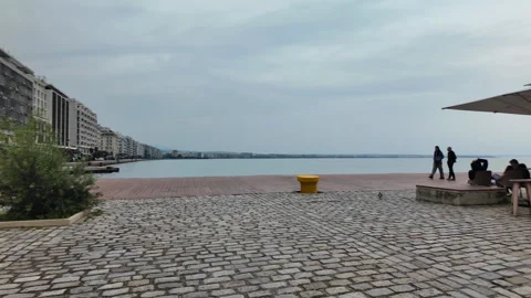 Coffee in Thessaloniki Stock Footage 339164300