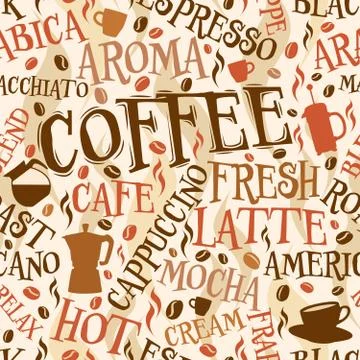 Coffee tile Stock-Illustration