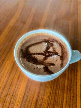 Coffee time any time refreshing hot drink Stock Photos