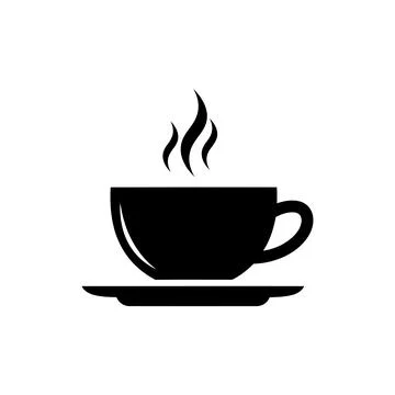 Coffee Time Break Icon Stock Illustration