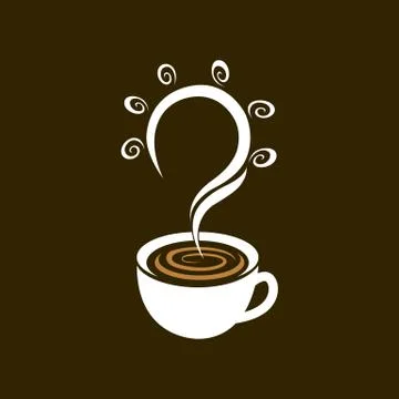 Coffee time get good idea,vector design. Stock Illustration