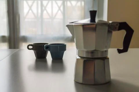 Coffee time at home Fotos de archivo