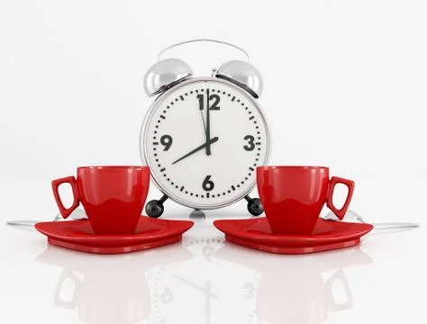 Coffee time Stock Illustration