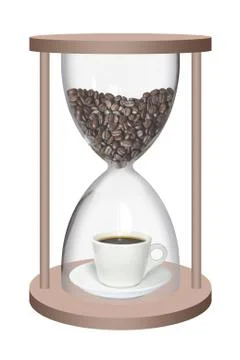 Coffee time Stock Illustration
