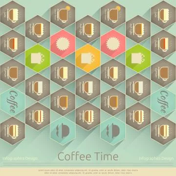 Coffee Time Stock-Illustration