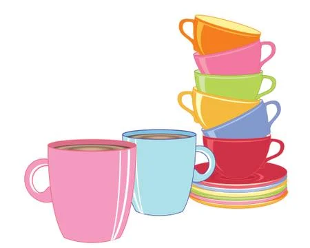 Coffee time Stock Illustration