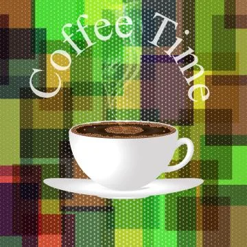 Coffee Time Stock Illustration