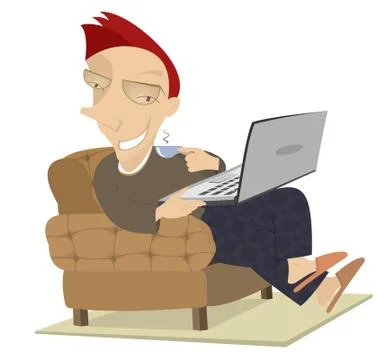 Coffee time Illustrazione stock