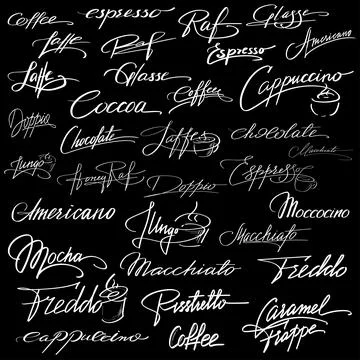 Coffee time. Lettering vector illustration for poster, card, banner for cafe Stock Illustration