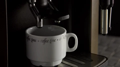 Coffee time maker Stock Footage 97930442