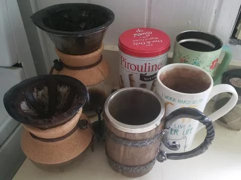 Coffee Time Problems Stock Photos