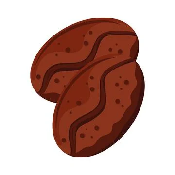 Coffee toast seeds Stock Illustration