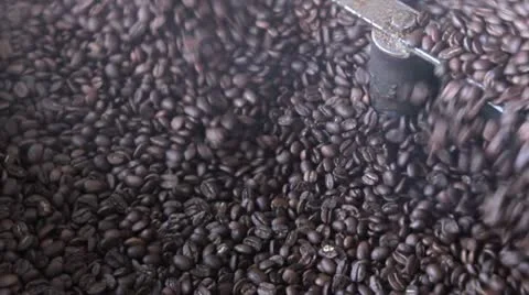 Coffee toasted Stock Footage 9712169