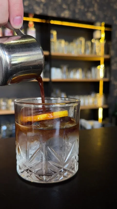 Coffee tonic Stock Footage 285042715