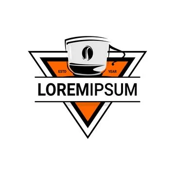 COFFEE TRIAGLE Illustrazione stock