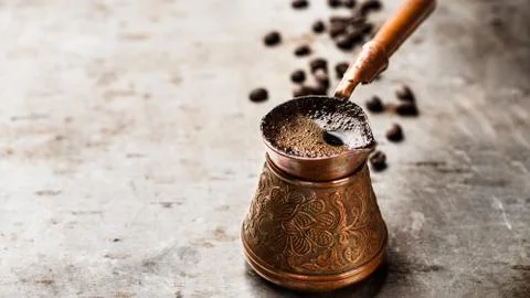 Coffee in turk Stock Photos