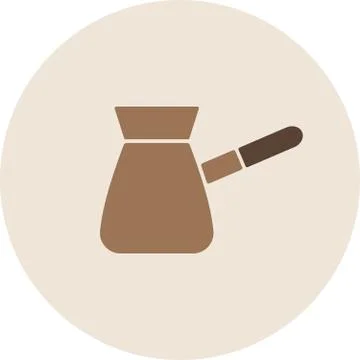Coffee Turk vector Stock Illustration