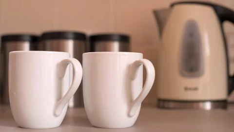 Coffee For Two Stock Footage 94002170