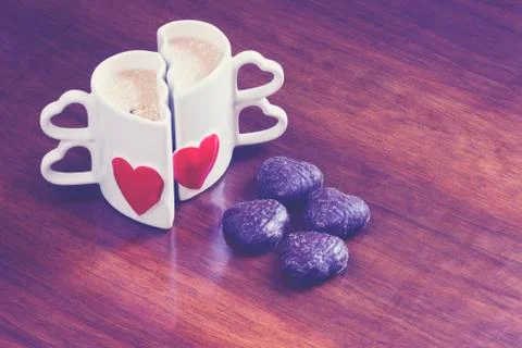 Coffee for two Stock Photos