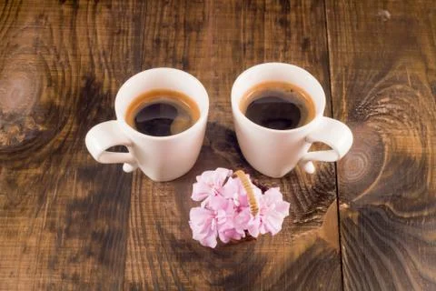 Coffee for two Stock Photos