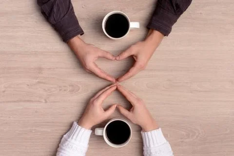 Coffee for two Stock Photos