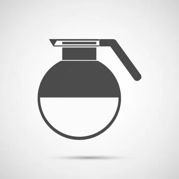 Coffee vector design. coffeepot icon Stock Illustration