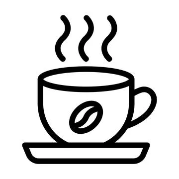 Coffee Vector Icon Design Illustration Stock Illustration