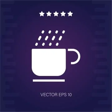 Coffee vector icon Stock Illustration