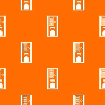 Coffee vending machine pattern seamless Stockillustratie