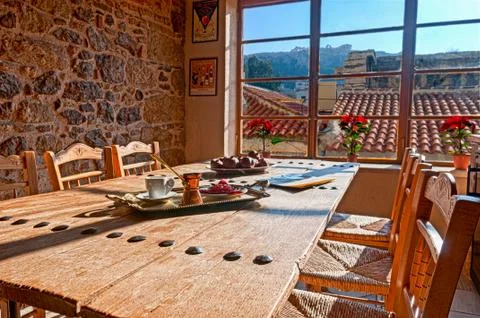 Coffee with a view Stock Photos