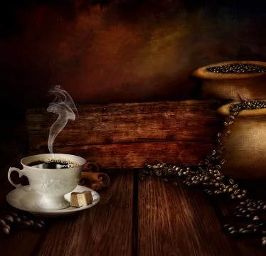 Coffee warehouse Stock Photos