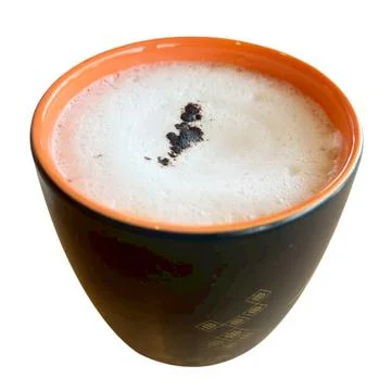 Coffee on white background-1 Stock Photos