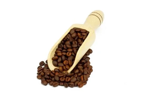 Coffee on a white background Stock Photos