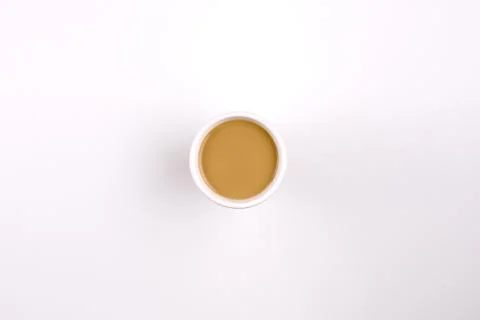 Coffee on white background Stock Photos