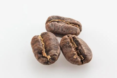 Coffee on white. Stock Photos