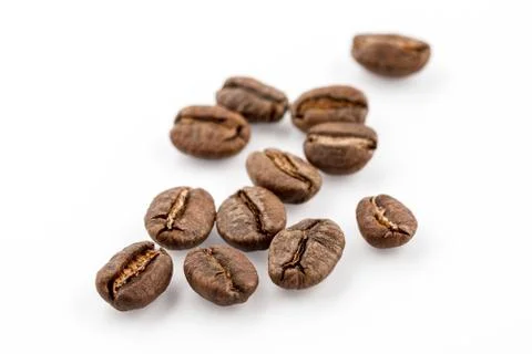 Coffee on white. Stock Photos