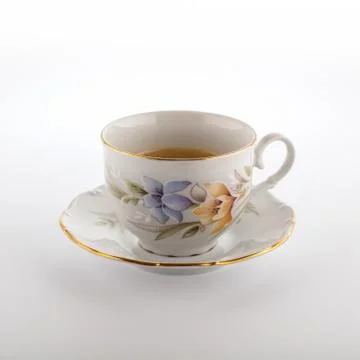 Coffee on white. Stock Photos