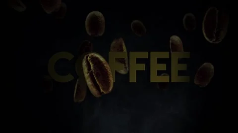 Coffee Word Animated Stock-Footage 156741248