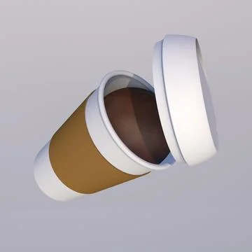 CoffeeCup 3D Model