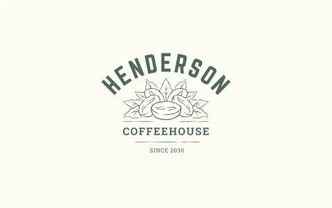 Coffeehouse Logo Vector Template For Coffee Shop Branding Stock Illustration
