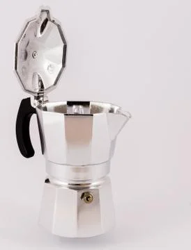 Coffeepot Foto stock