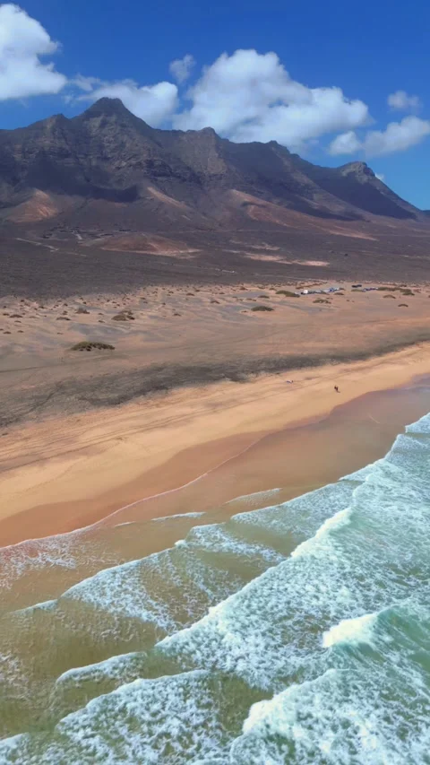 Coffete Beach / Mountain Stock Footage 277330992