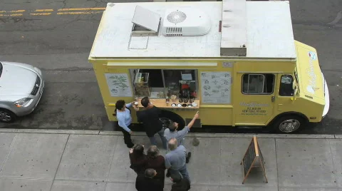CoffeTruck II Stock Footage 564461