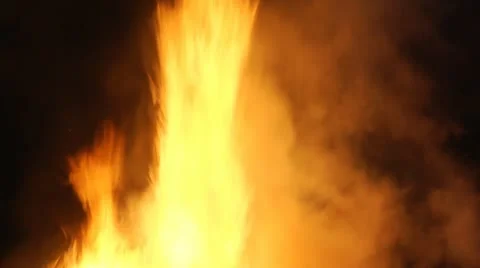 Coffin burns at night 動画素材 12332509