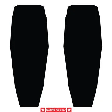 Coffin Crew Edgy Vector Silhouettes for Urban Street Art, Graffiti Murals, .. Stock Illustration