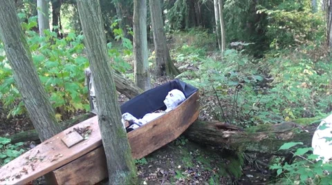 Coffin Stock Footage 898982