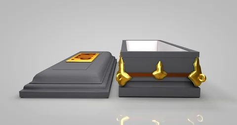 Coffin Transition Vídeos de archivo 92408476