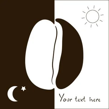 Coffr logo design on eps vector graphic art. Stock Illustration